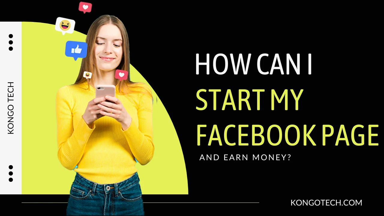 how to make page on facebook and earn money