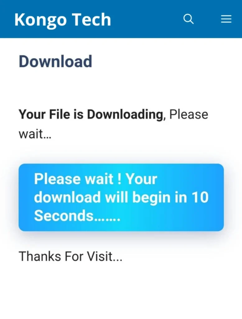 Kongo tech download page